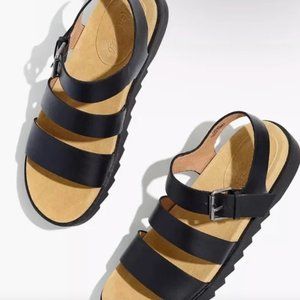 Madewell Addie Sandal Black 7 NWOT (ND956)